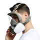 thumbnail image 3 of Máscara de respirador de cara completa reutilizable: máscara de gas con algodón de filtro de partículas, ampliamente utilizada en gas orgánico, pintura, productos químicos, carpintería, 3 of 5
