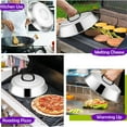 thumbnail image 6 of XKHHLH Round Stainless Steel Basting Cover - BBQ Accessories, Cheese Melting Dome and Steaming Cover, for Camp Chef Flat Top Griddle Grill Cooking Indoor or Outdoor, 6 of 6