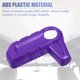 thumbnail image 3 of Cubierta de la manija del interruptor de extracción del techo rígido para Jeep Wrangler JL JLU 2018-2023 para la decoración del pestillo del panel Freedom Accesorios interiores 6 piezas púrpura, 3 of 7
