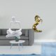 thumbnail image 2 of Estatua Creativa Abstracta De Caballo De Pie Pensador, Escultura Artesanal Para Sala De Estar, Decoración De Mesa, Hecha A Mano Para Hoteles, Estanterías, Chimeneas, Ligera., 2 of 8