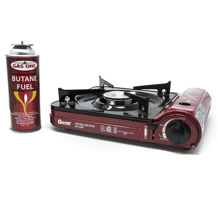 Gas One Portable Butane Gas Stove Cooker Range Cook Top Camping UL Listed Slim (Best Way To Cook Bacon On Stove)