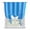 Blue, variant on Blue Ombre Striped Tie Up Curtains for Window, Thermal Insulated Balloon Shade Adjustable Rod Pocket Curtains Valance Panels for Kitchen Bathroom Cafe 34 x 45 Modern Abstract Art Gradient