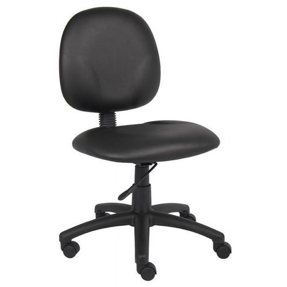 Diamond Task Chair In Black Caressoft