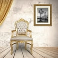 thumbnail image 3 of Frank, Assaf 19x24 Gold Ornate Wood Framed with Double Matting Museum Art Print Titled - Street lamp with London Eye, London, UK, 3 of 4