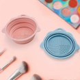 thumbnail image 2 of 1 Set Brush Cleaner Mat Flexible Washing Tool Reusable Practical Makeup Cleanser Bowl Beauty, 2 of 3