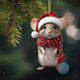 thumbnail image 5 of Adornos Navideños para Ratones, Árboles de Navidad, Decoración Del Hogar, Adornos para El Coche, Regalos de Navidad., 5 of 5