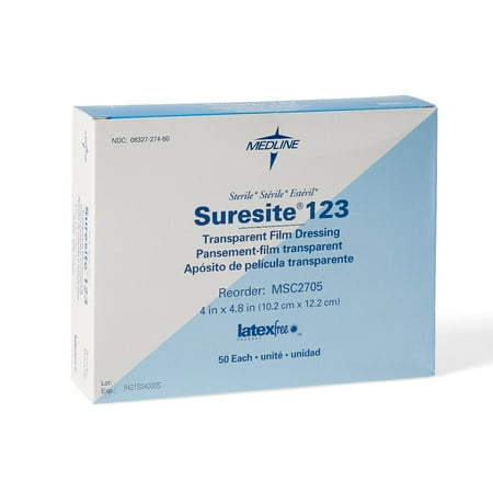 Suresite Transparent Film Dressing - Suresite 123 Transparent Film Dressing