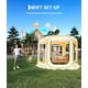 thumbnail image 4 of Yeshouse tienda de campaña plegable de 3x3 m, toldo portátil con mosquitera y bolsa de transporte, capacidad para 6-8 personas, ideal para patio, jardín, camping y actividades al aire libre, 4 of 7