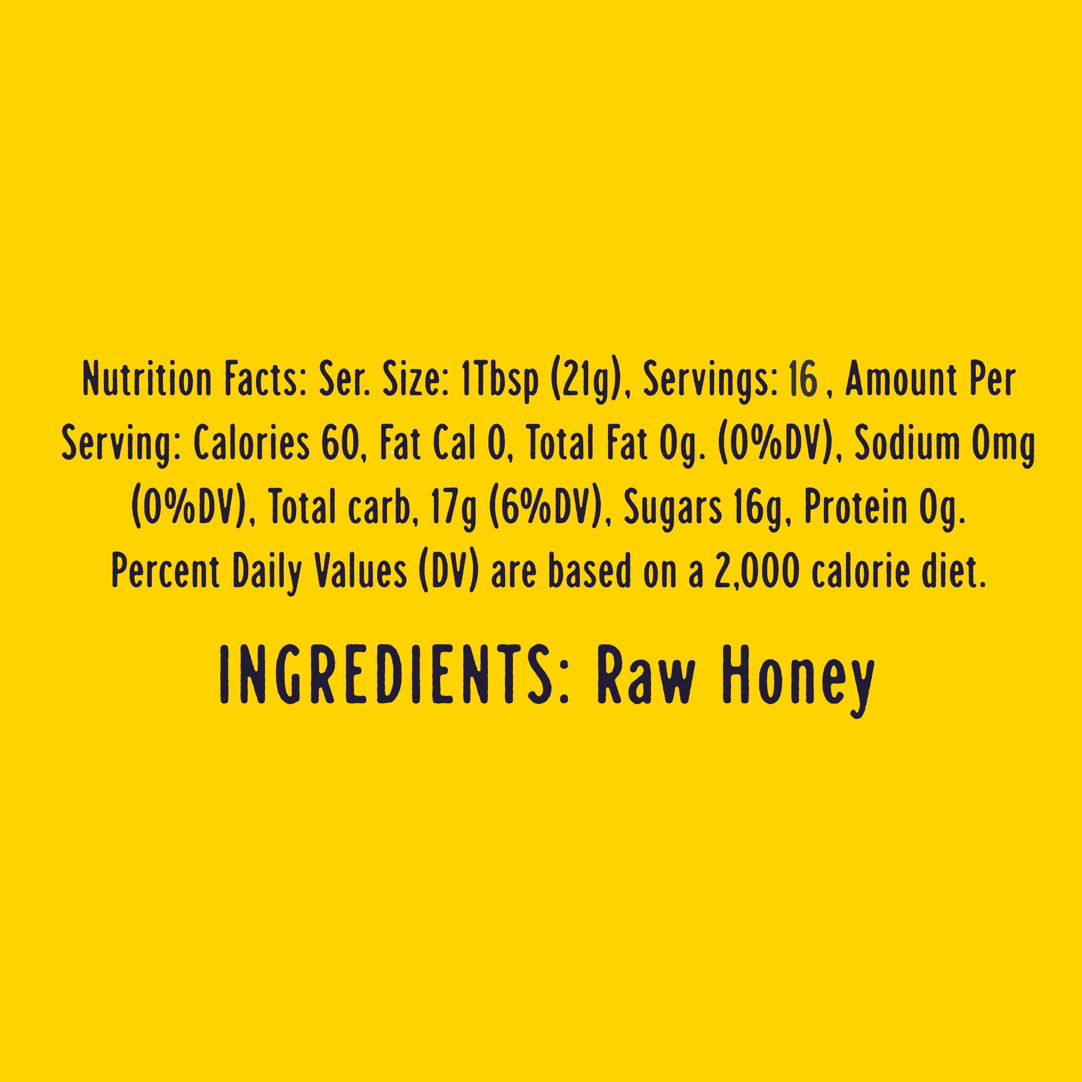 Fischer's Honey Bear 12oz, Clover Honey, Raw, Unfiltered, 100% Pure, Bear Squeeze Bottle