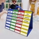 thumbnail image 3 of Organizador de profesores para Tarjetas de CUTICAT, herramienta de enseñanza de mesa, soporte escolar, 3 of 8