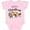 AD-Pink, variant on Merry Christmas Cute Sloth with Santa Hat and Lights Boys or Girls Baby Bodysuit