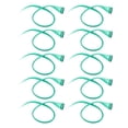 thumbnail image 4 of MasteelfCA 10 Pcs Extensions de Cheveux Synthétiques Colorées à Clipser (Vert), 4 of 8