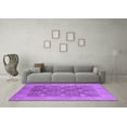 thumbnail image 3 of Ahgly Company Indoor Rectangle Oriental Purple Industrial Area Rugs, 2' x 3', 3 of 4