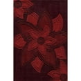 thumbnail image 1 of Momeni Delhi 2'3" X 8' Transitional Hand Tufted Wool Runner Rug in Red, 1 of 3