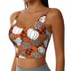 thumbnail image 2 of Fotbe Various Pumpkins Sujetador Deportivo Largo sin Aros para Mujer con Almohadillas y Soporte Medio, Transpirable y Absorbente, Camiseta Tipo Chaleco o Tank Top-Small, 2 of 8
