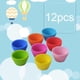 thumbnail image 4 of 12pcs Colorful Silicone Round Cake Muffin Cupcake Mold Maker Pastry Baking Tool, 4 of 5