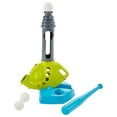 thumbnail image 3 of Fisher Price Grow to Pro Triple Hit Battery-Powered Baseball Set for Ages 3+, 3 of 10