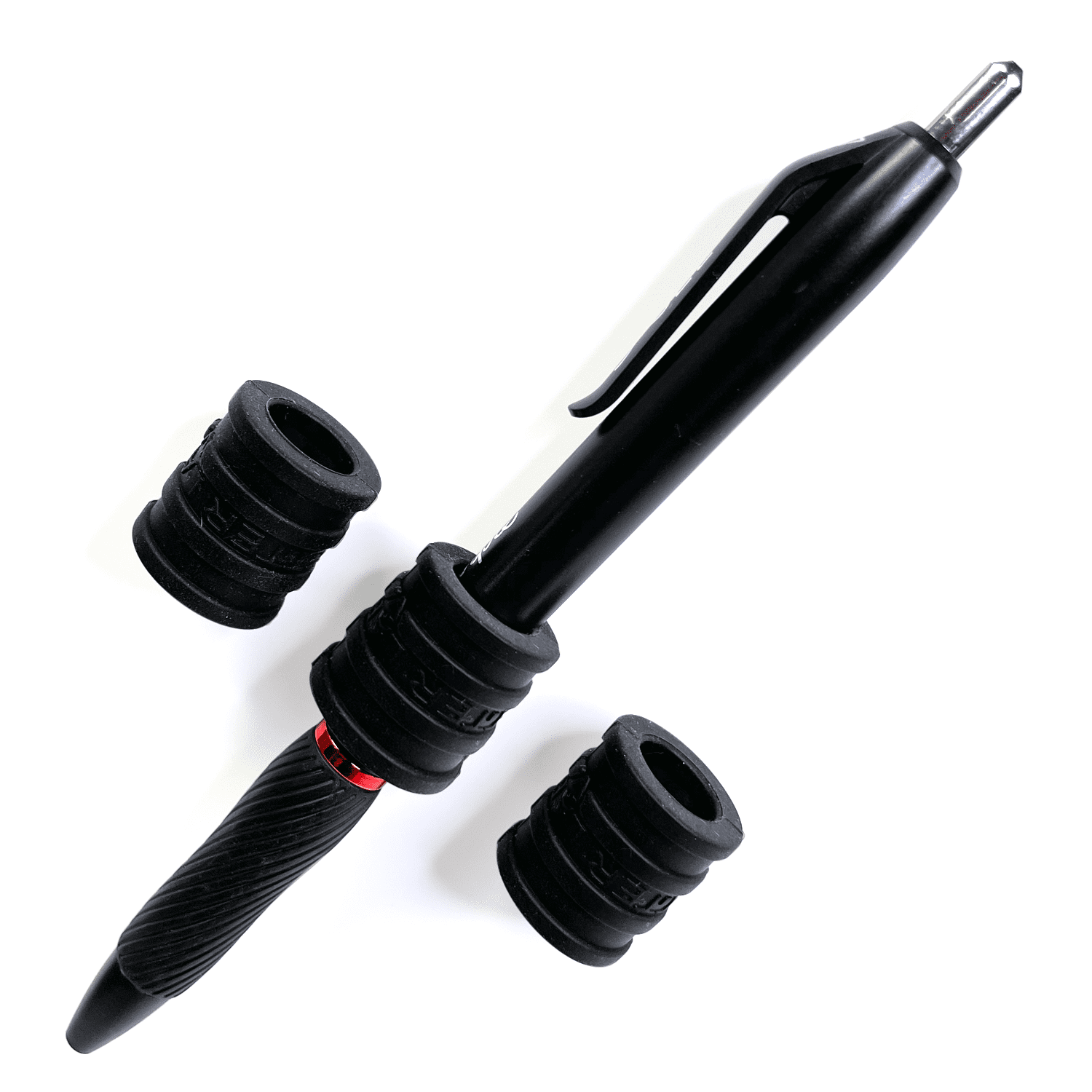 Magnetic Pen Holder, for Fridge, Task Board, Workshops and Kitchens  3 Pack