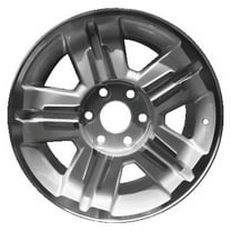 For 2007-2013 Chevrolet Avalanche 1500 18 Inch Machined Face Silver Rim - OE Direct Replacement - Road Ready Car Wheel