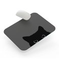 thumbnail image 3 of Mouse Pad de 22 * 18cm, Diseño de Gatito Negro Mouse Mat de Antideslizante Natural en Neopreno, Alfombrilla de Mouse para Juego Color Duradero de Textura, 3 of 4