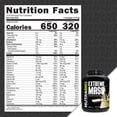 thumbnail image 2 of NutraBio Extreme Mass Gainer Protein Powder, 53G Protein, Clean Weight Gainer, Increase Muscle Mass, Full Spectrum Amino Acid - Vanilla, 6 Pound, 2 of 8