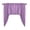 Lilac, variant on Aiking Home Rod Pocket Faux Linen Textured Semi-Sheer Window Curtain Valances (Set of 2, 56"x16" Each Panel, Mandarin)