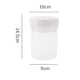 thumbnail image 3 of Xihbxyly Tarro de Fruta Portátil, Diseño de Doble Capa para Mantener La Frescura, Material Pp Sin Bpa, Cierre Hermético, Ideal para Picnics y Viajes, Almacenamiento Saludable de Refrigerios, Blanco,, 3 of 7
