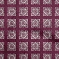 thumbnail image 1 of oneOone Georgette Viscose Dark Magenta Fabric Block Diy Clothing Quilting Fabric Print Fabric By Yard 42 Inch Wide, 1 of 6