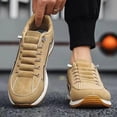 thumbnail image 5 of NOKIO Men's Running Shoes Breathable S𝗅ip On Sneakers Lightweight Non-S𝗅ip Walking Shoes Wide Width Outdoor Running Shoes with Comfortable Cushion for Back to College, 5 of 9