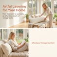thumbnail image 3 of Unique Bargains 2 Pack Pillowcase Soft Cooling Cotton Pillow Cases Breathable Yellow C, 3 of 5