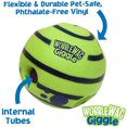 thumbnail image 4 of Juguete interactivo para perros Wobble Wag Giggle Glow Ball Sonidos divertidos de risas cuando se rueda o se agita Las mascotas lo saben mejor Como se ve en la televisión, 4 of 5
