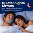 thumbnail image 4 of Cheeky Mouth Tape for Sleeping with Travel Case, Anti-Snoring Strips for Nasal Breathing,  Blue , 60 Count, 4 of 6