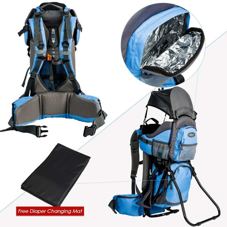 Clevr child top backpack carrier