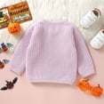 thumbnail image 4 of Gaexia Girl Sweaters,Cute Sweaters for Teens,Autumn Winter Baby Girl Halloween Cute Pattern Embroidery Knit Sweater Top Soft Warm Yarn Pullover for Toddler and, 4 of 5