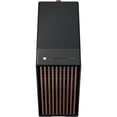 thumbnail image 2 of Fractal Design North Charcoal Black Chassis with Walnut Front and Mesh Side Panel ATX Mid Tower Computer Case, 2 of 10