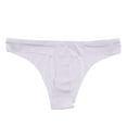 thumbnail image 2 of Leesechin Womens Underwear Men's Thong Underwear Seamless Low-Rise Sexy Quick-Drying Ice Silk Underwear 2XL of Today, 2 of 7