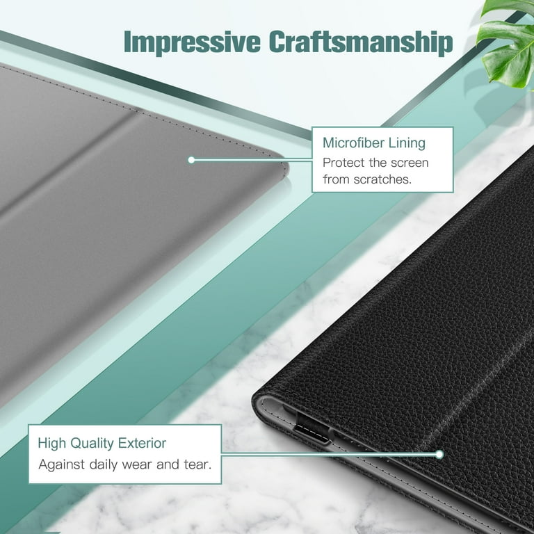 Custodia Tablet Universale In Pelle Per Alcatel Joy Tab 2 E Altri 8-8.5 Pollici