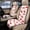 Cherry Bow, variant on FOR U DESIGNS Pink Flower Horse Print Car Seat Covers Front Seat Protector Universal Fit Car Seat Protector for Cars Vans SUVs Trucks, Non-Slip, Quilted, Washable