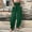 Army Green, variant on DuoJiaJ Womens Solid Color Casual Pants Trousers Elastic Waist Pockets Wide Leg Trousers Women's Lounge Pants Green S