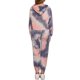 thumbnail image 3 of INSPIRAR CHIC Conjuntos de Sudadera Tie Dye para Mujeres, Sudadera con Capucha, Jogging, Conjunto de 2 Piezas, Color Rosa y Negro, 3 of 6