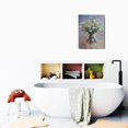 thumbnail image 6 of Elegant Art Floral Wall Décor for Bathroom – Transforms any Bedroom or Kitchen, Size 12x16., 6 of 7