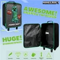 thumbnail image 4 of Minecraft Valise pour Enfants pour Garçons et Filles, Chariot Pliable, Bagage à Main, Sac de Cabine pour Gamer, Sac de Voyage avec Roues, Taille, Sac Cabine, Sac à Roulettes avec Poignée, Valise à Roulettes pour Garçons, 4 of 5