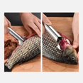 thumbnail image 4 of Comfort Grip Fish Descaler Fish Scale Scraper Stainless Steel Fish Scaler Comfort Grip Fish Scale Remover Tool Kitchen Gadget for Home, 4 of 8