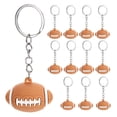 thumbnail image 5 of 12pcs Rugby Keychain Souvenir Keychain for Rugby Fans Creative Rugby Modeling Keychain, 5 of 7
