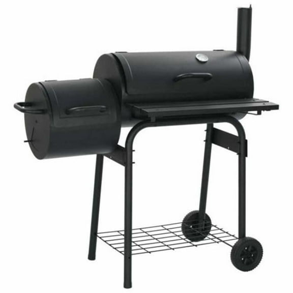 Outdoor Charcoal BBQ Offset Smoker