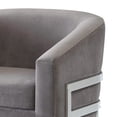 thumbnail image 2 of Coaster Metal Frame Accent Chair in Chrome, 2 of 6