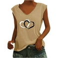 thumbnail image 1 of Birdeem T-Shirts à Col en V pour Femmes Mode Confortable Blouses Féminines Hauts, 1 of 6