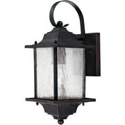 Hardware House Lantern Outdoor Fixture, Rust Patina Finish