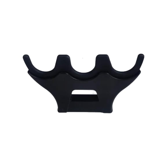 YIGSECU Car Mount Magnetic Fishing Rod Holder Portable Outdoor Poles Rack Universal Rod Rack Stand with 3 Slot for Truck Bed Wall