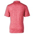 thumbnail image 3 of Men's Cutter & Buck Red NC State Wolfpack Alumni Logo Pike Constellation Print Stretch Polo, 3 of 3
